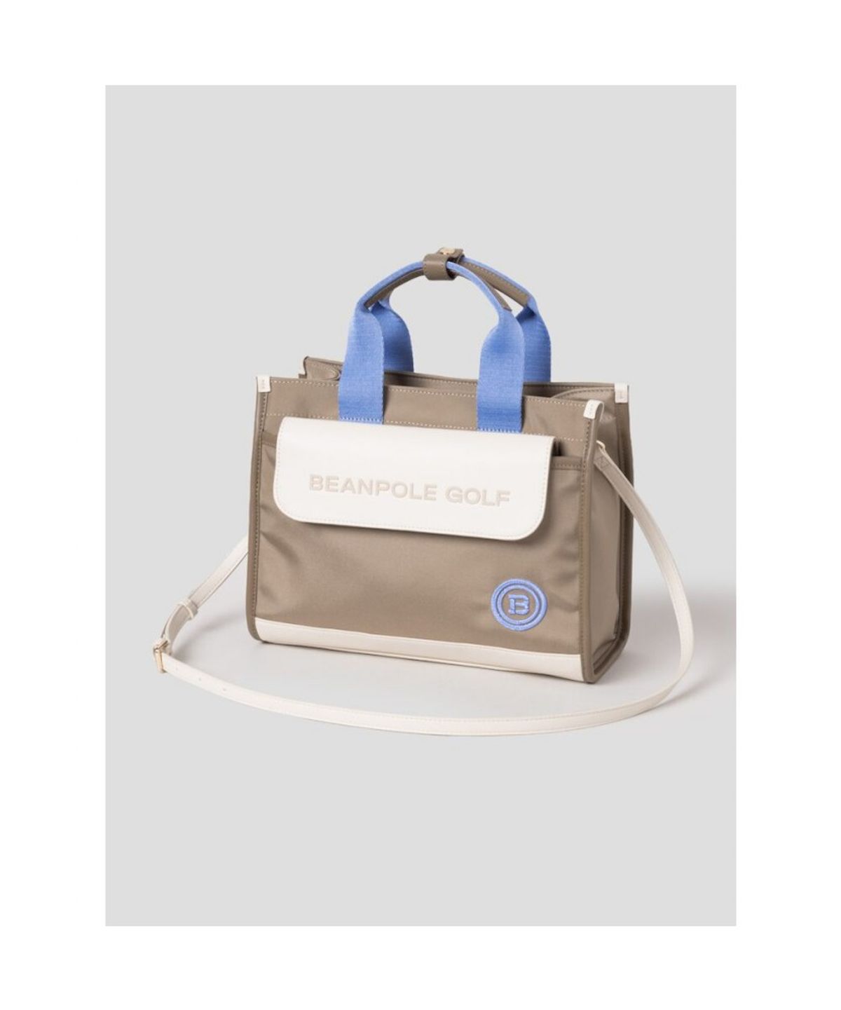 빈폴 액세서리(BEANPOLE ACCESSORY) 여성 벨 스퀘어 카트백 - 베이지