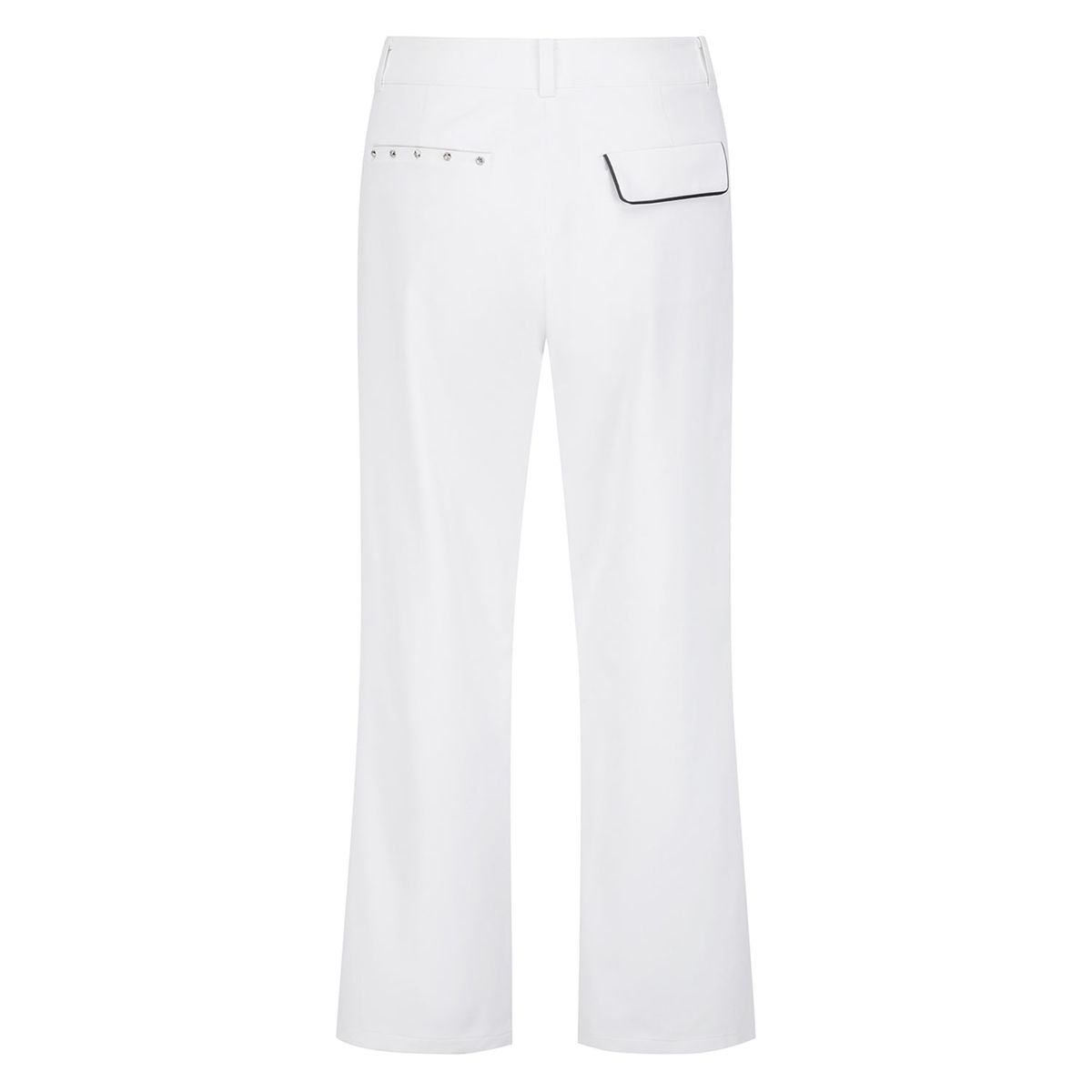 어뉴골프(ANEW GOLF) WOMEN SM SIDE LINE SEMI WIDE PANTS_WH