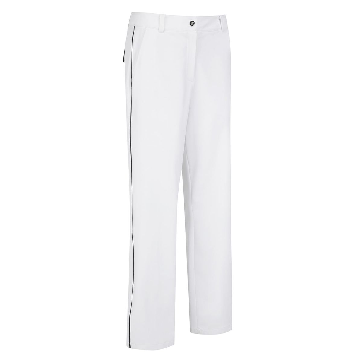 어뉴골프(ANEW GOLF) WOMEN SM SIDE LINE SEMI WIDE PANTS_WH
