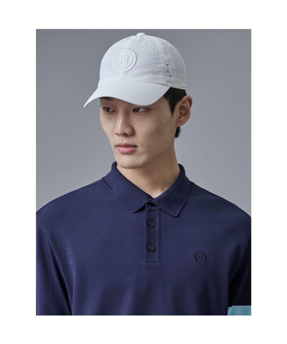 빈폴 액세서리(BEANPOLE ACCESSORY) 남성 나일론 볼캡 - 화이트