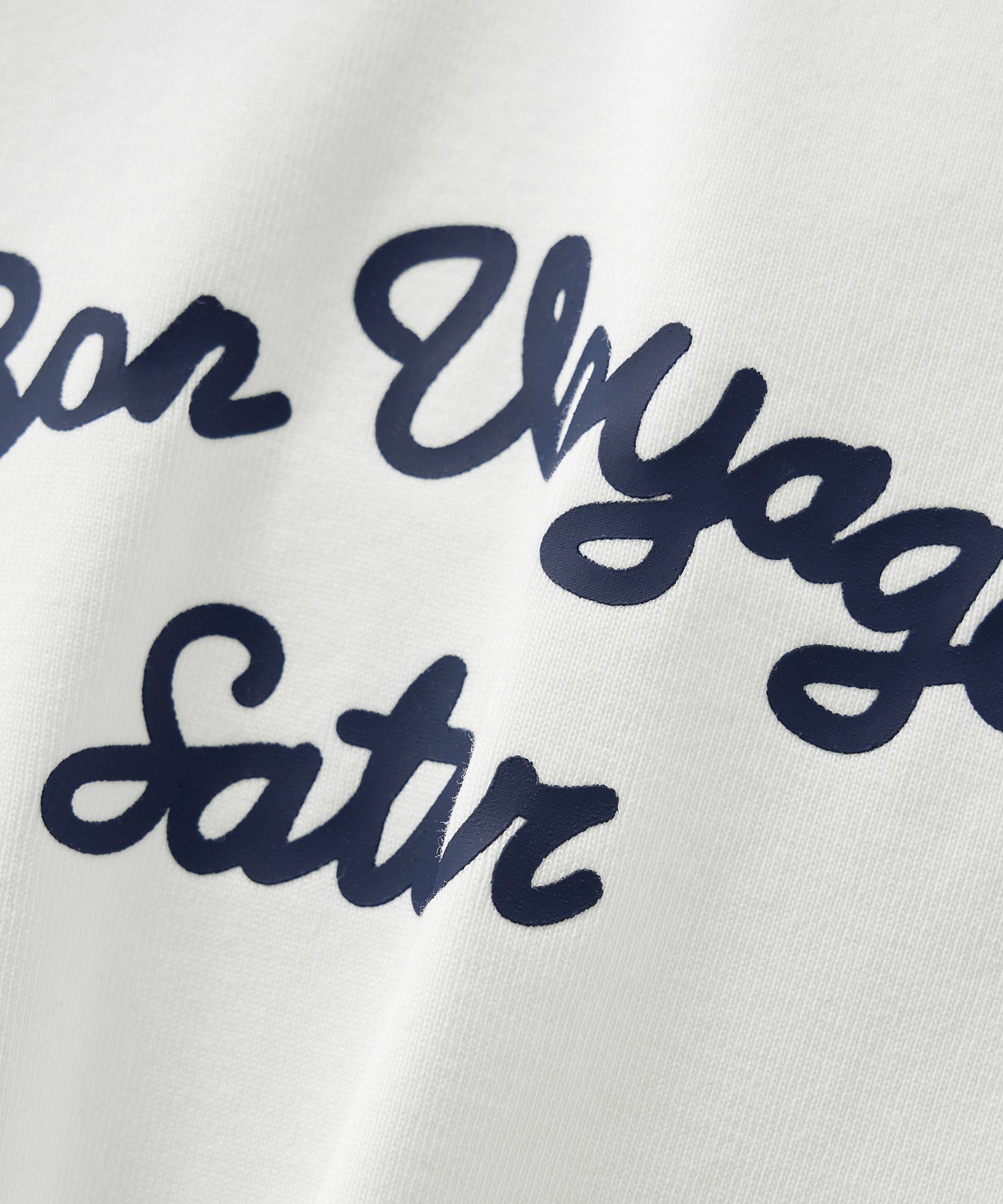 MUSINSA | SATUR (W) Bon Voyage Slim Fit Crop T-Shirt White