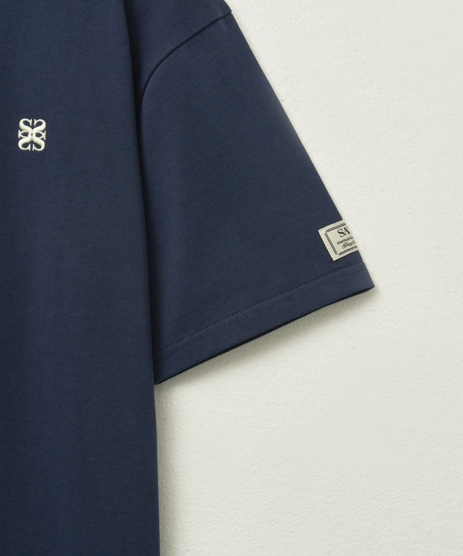 Tシャツ・カットソー SATUR Classic small logo short sleeve t-shirt navy SA252MTS0 MUSINSA | SATUR Classic small logo short sleeve t-shirt navy