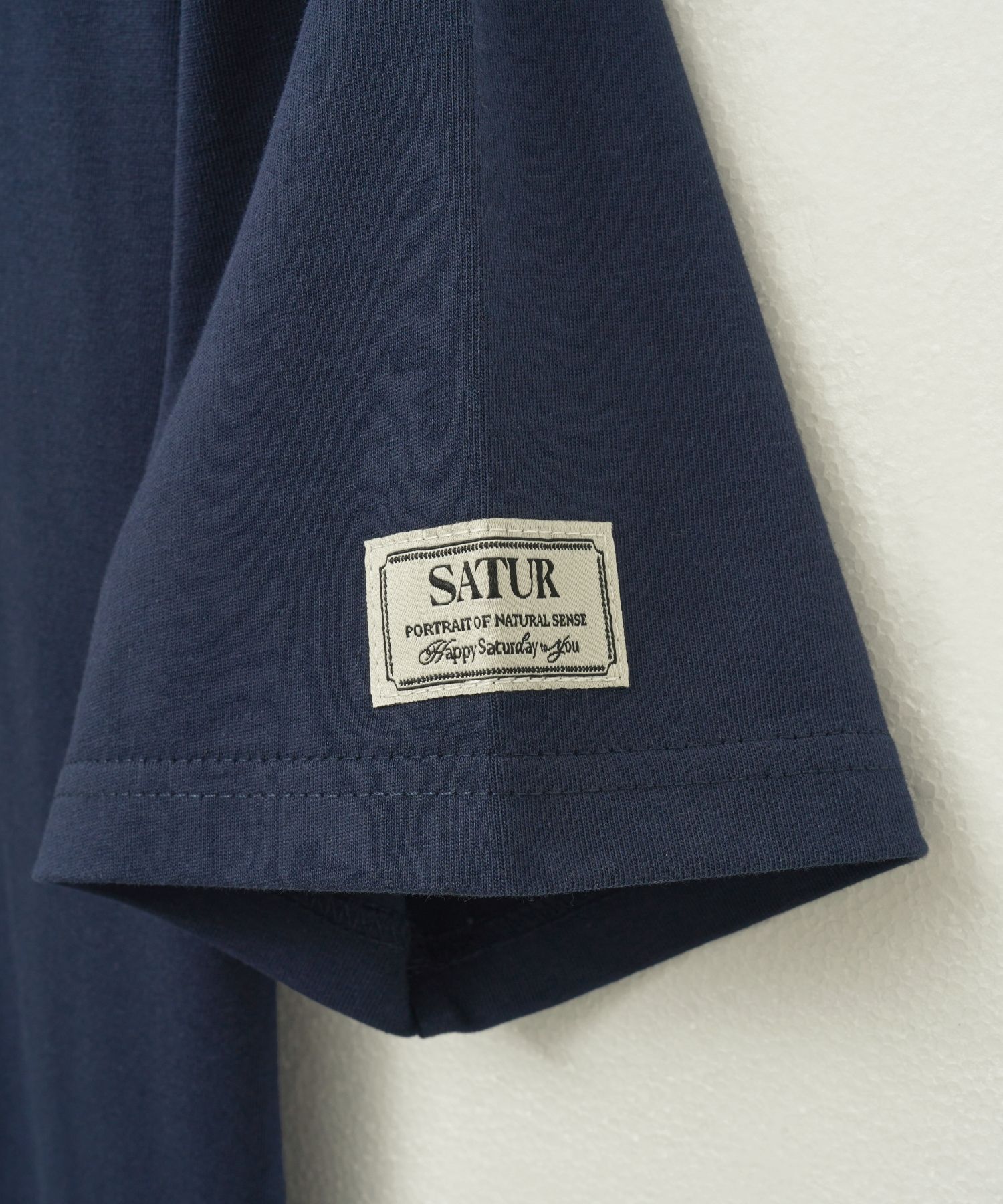 Tシャツ・カットソー SATUR Classic small logo short sleeve t-shirt navy SA252MTS0 MUSINSA | SATUR Classic small logo short sleeve t-shirt navy