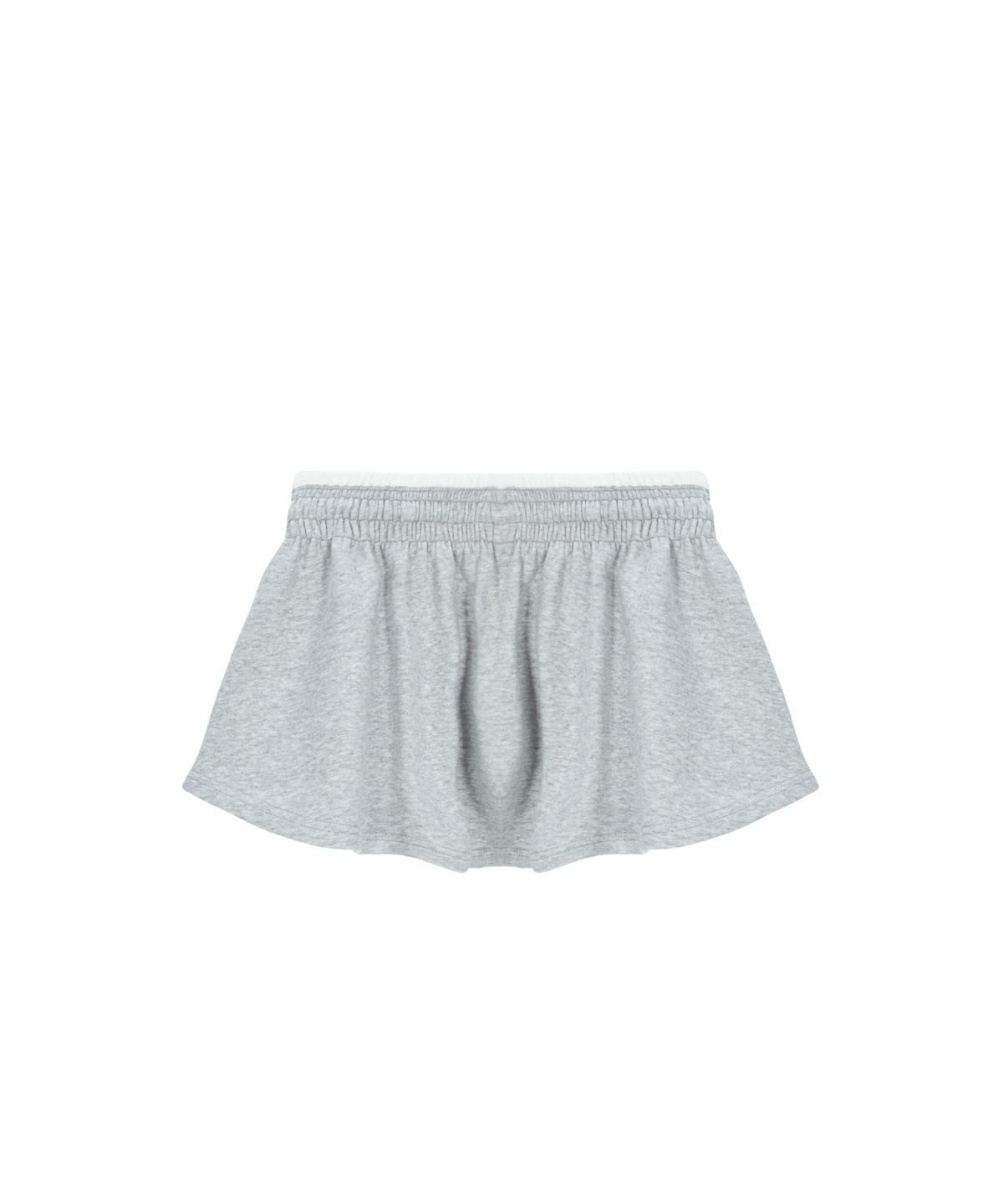 에즈이프 캘리(ASIF CALIE) SHORT FLARE SKIRT-PANTS MELANGEGRAY