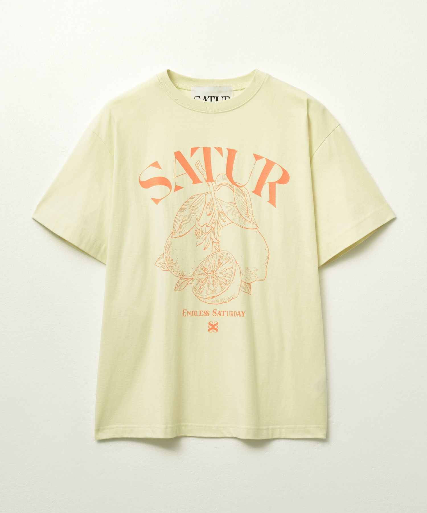 MUSINSA公式 | SATUR Capri Citron Drawing Summer Graphic