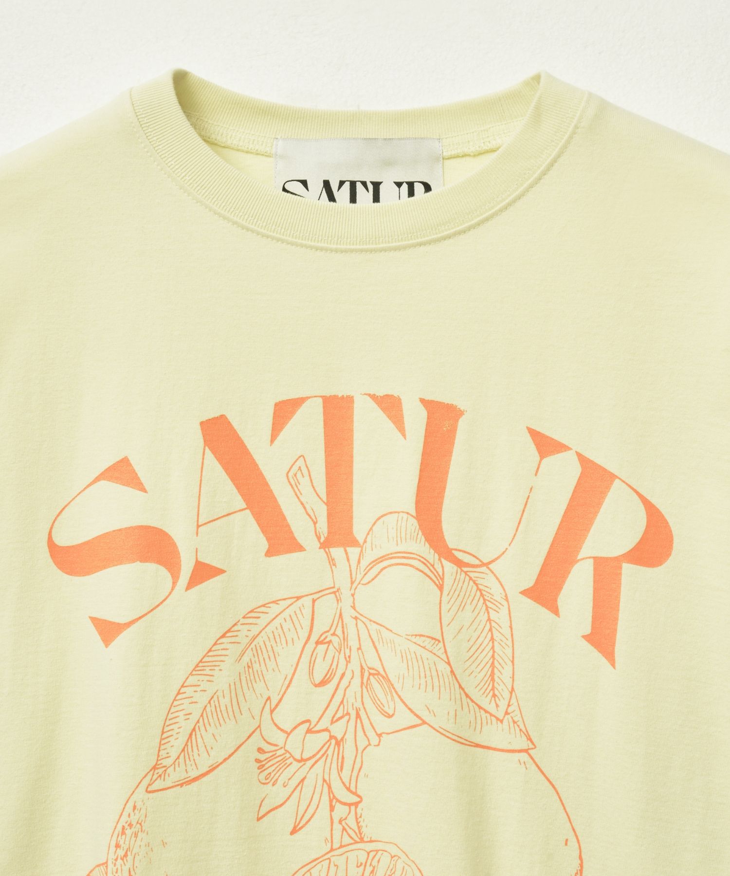 MUSINSA公式 | SATUR Capri Citron Drawing Summer Graphic