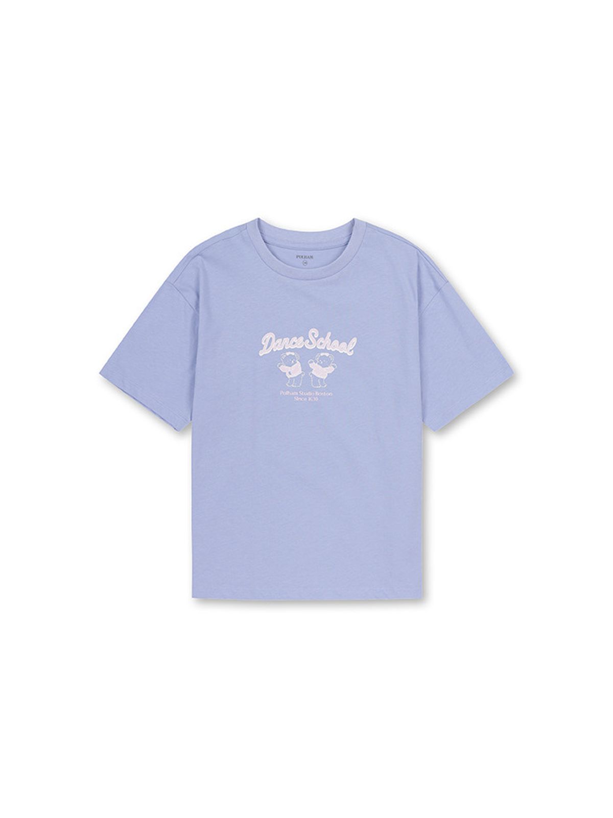 폴햄키즈(POLHAM KIDS) 여아) 폴키베어 코튼 그래픽 반팔티_PKF2TS2810