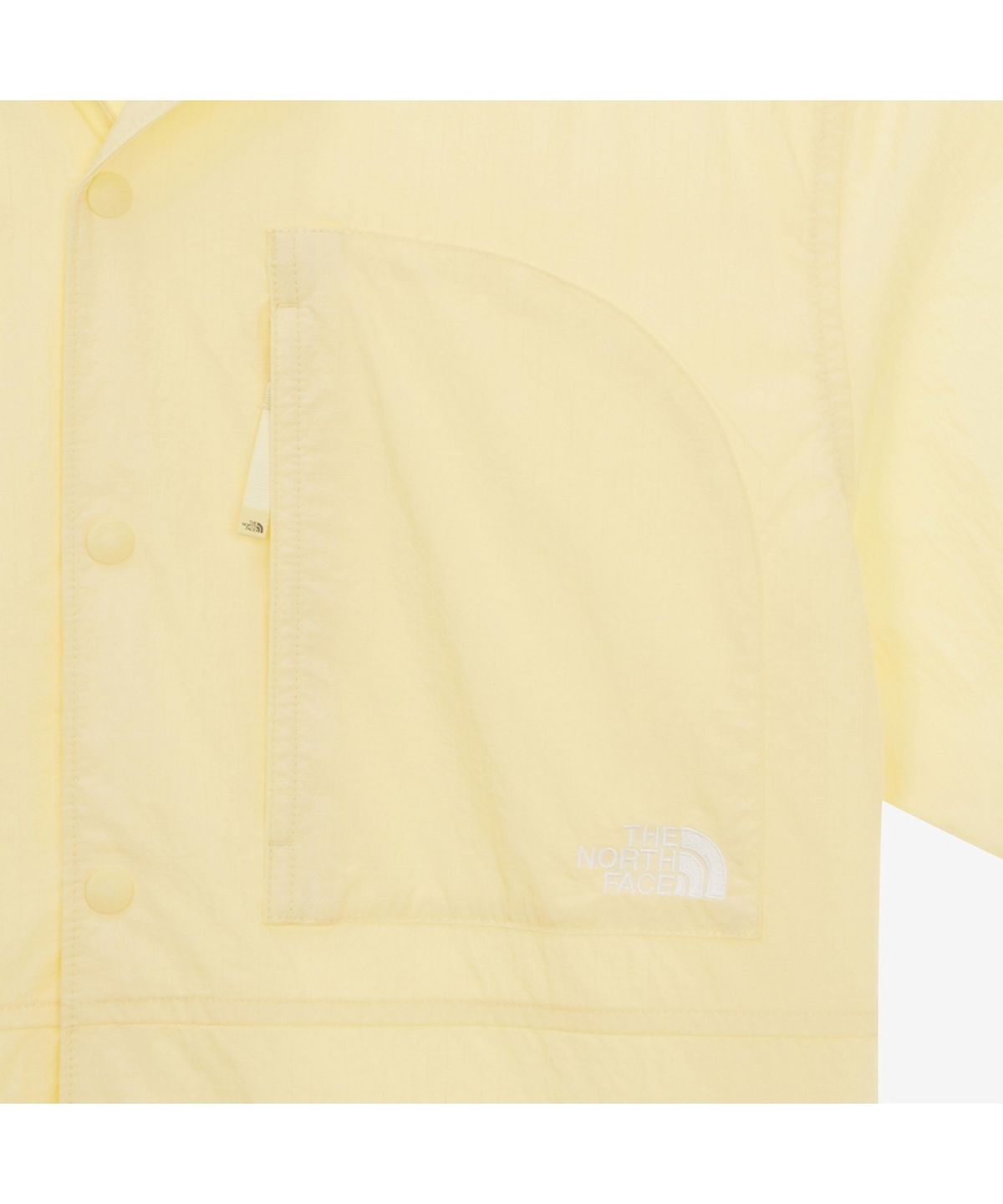 노스페이스(THE NORTH FACE) NH8SR02D 워크웨이 반팔 셔츠 LIGHT_YELLOW