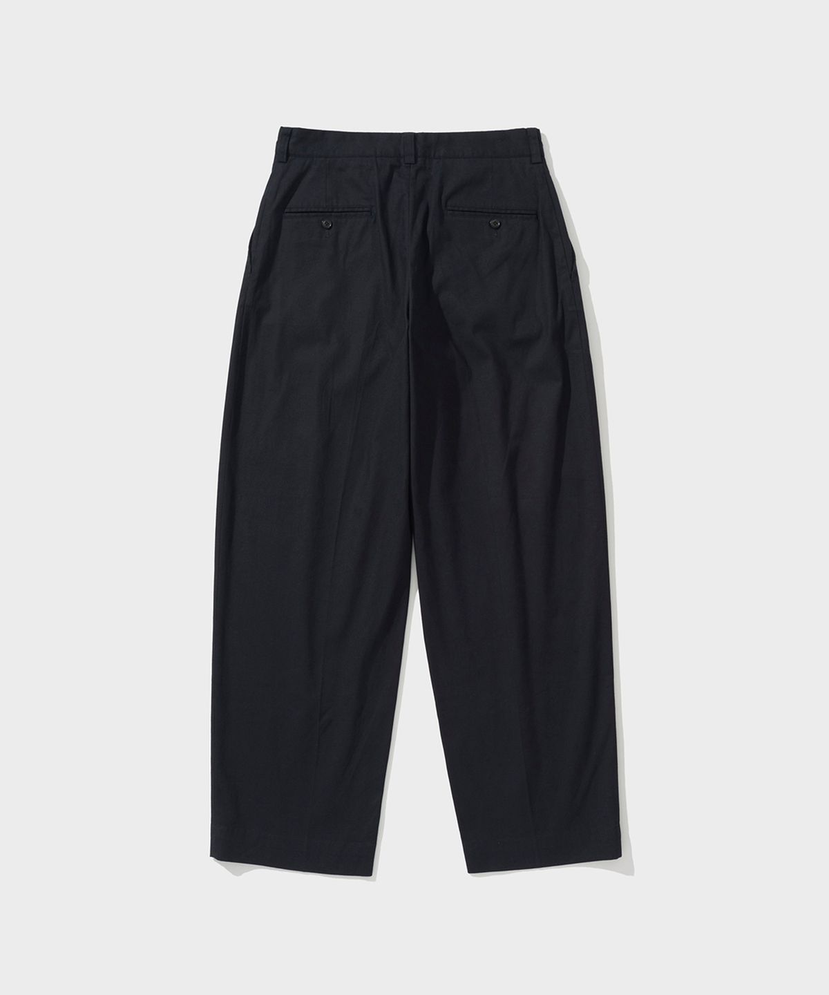 셔터(SHIRTER) FLANDERS ONE PLEATS PANTS (NAVY)