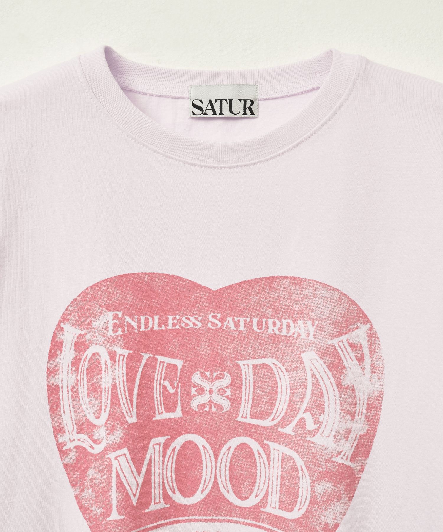 ★SATUR★ Saturday Retro Mood Graphic Short Sleeve T-Shirt N MUSINSA | SATUR (W) Saturday Retro Mood Graphic Short Sleeve