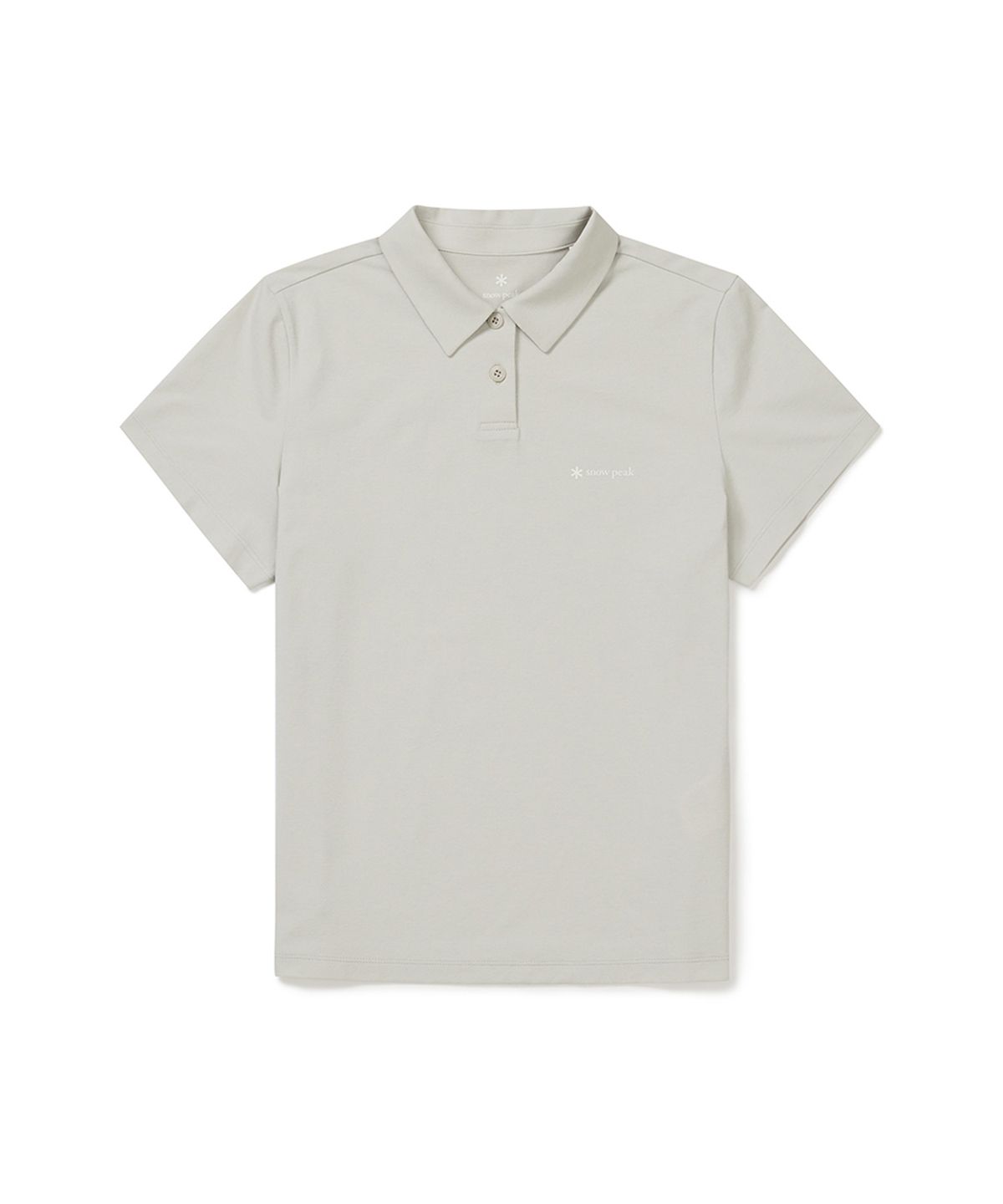 스노우피크 어패럴(SNOWPEAK APPAREL) 퀵드라이 여성 반팔 폴로 티셔츠 (S25MWTPS15) Light Beige