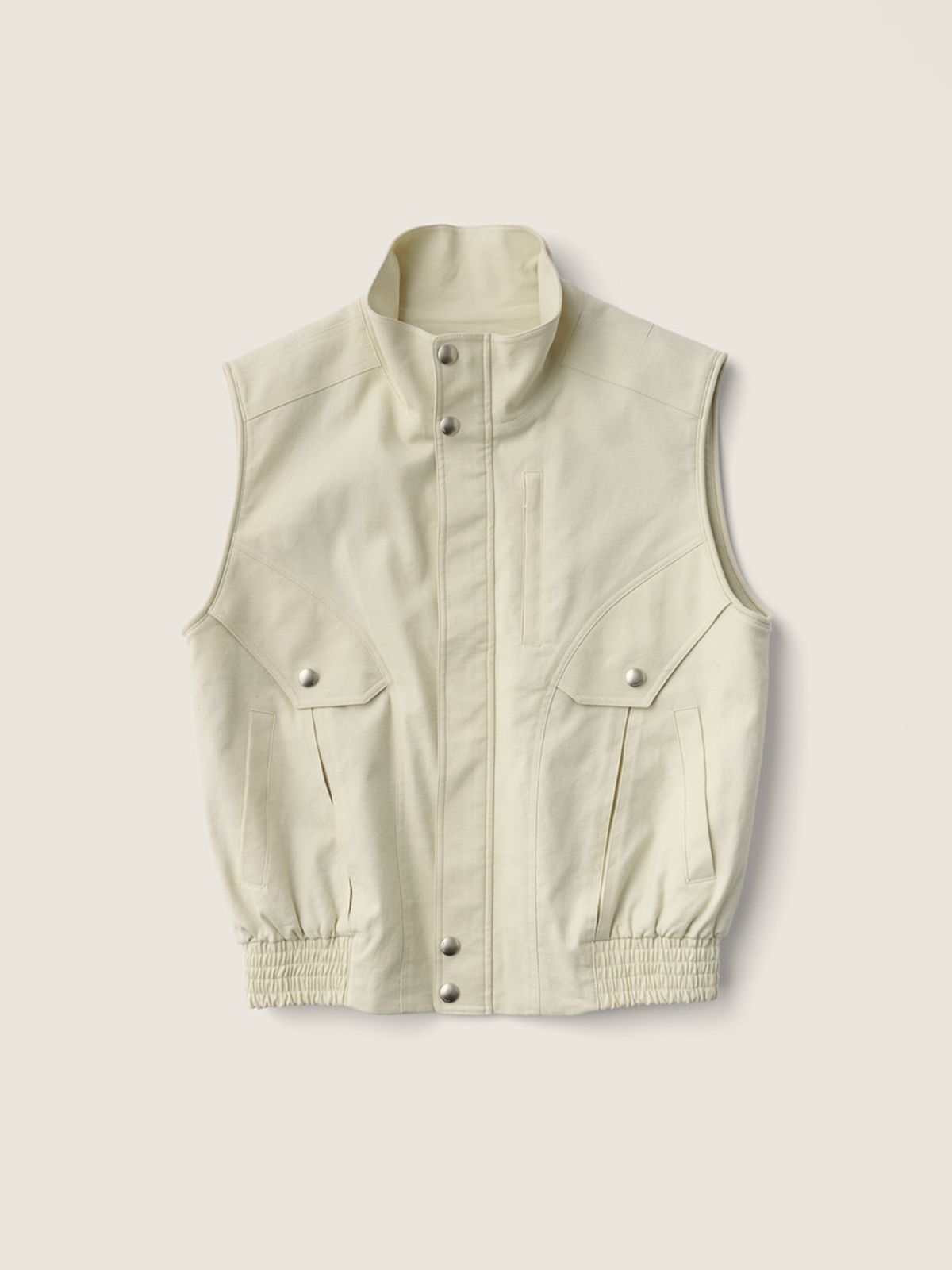 시엔느(SIENNE) Walden Highneck Vest (Beige)