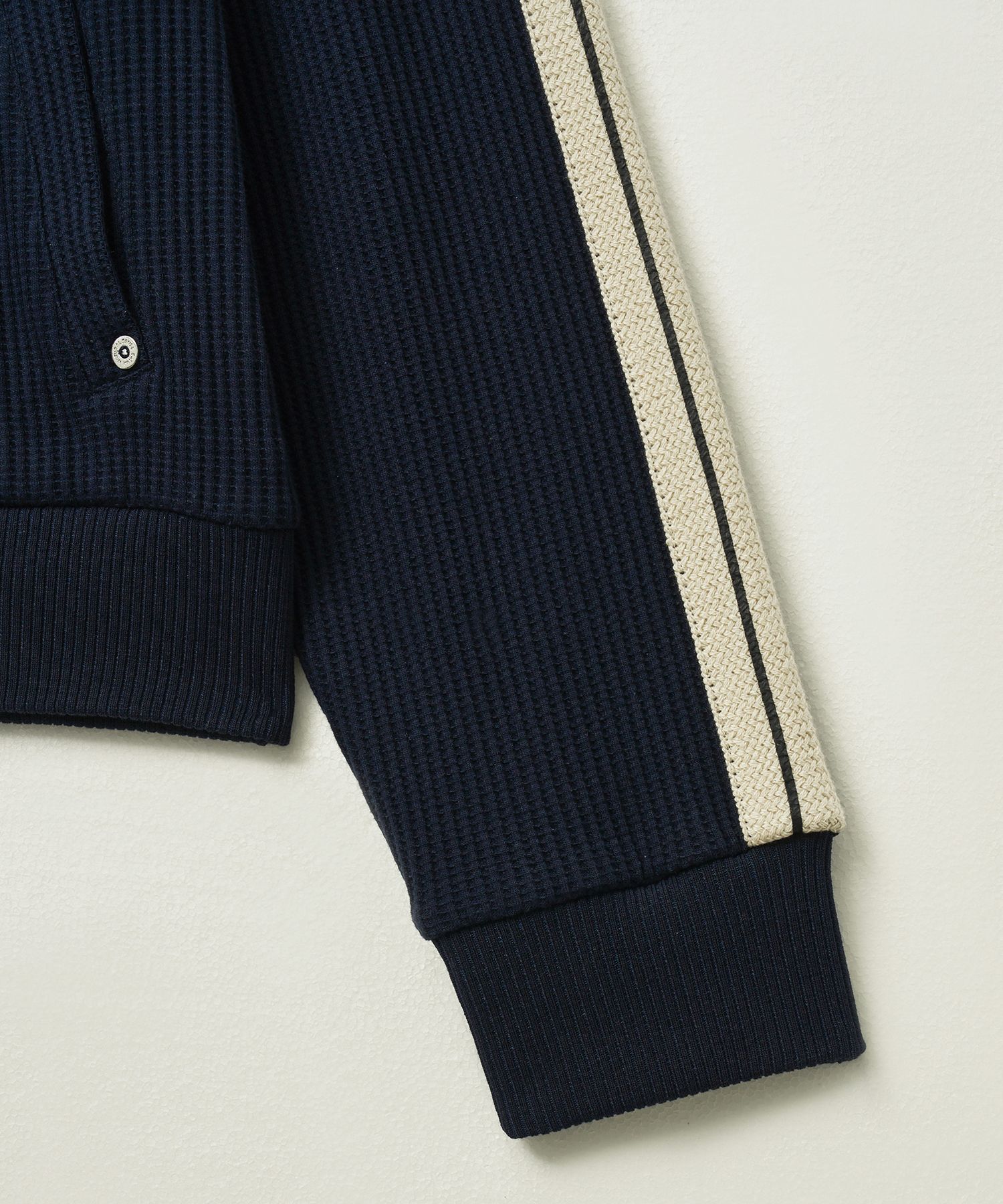 ★SATUR★ W Lawton Waffle Collar Track Zip-Up Jacket Navy MUSINSA | SATUR (W) Lawton Waffle Collar Track Jacket Navy
