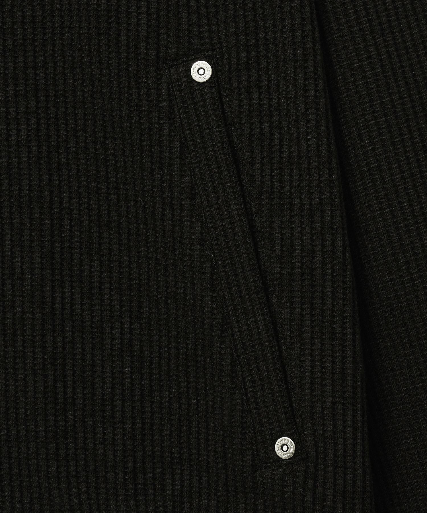 MUSINSA | SATUR Lawton Waffle Collar Track Jacket Black