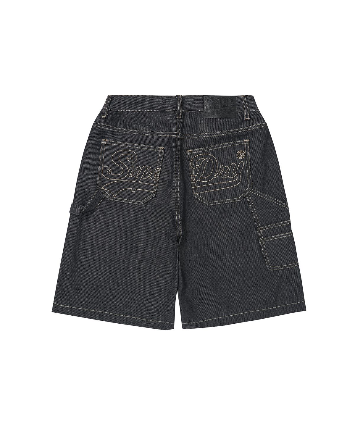 슈퍼드라이(SUPERDRY) W 데님 카펜터 버뮤다 쇼츠 로우