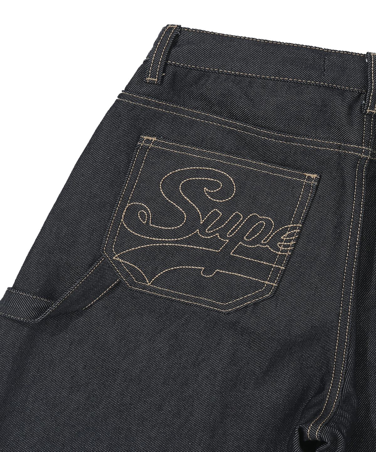 슈퍼드라이(SUPERDRY) W 데님 카펜터 버뮤다 쇼츠 로우