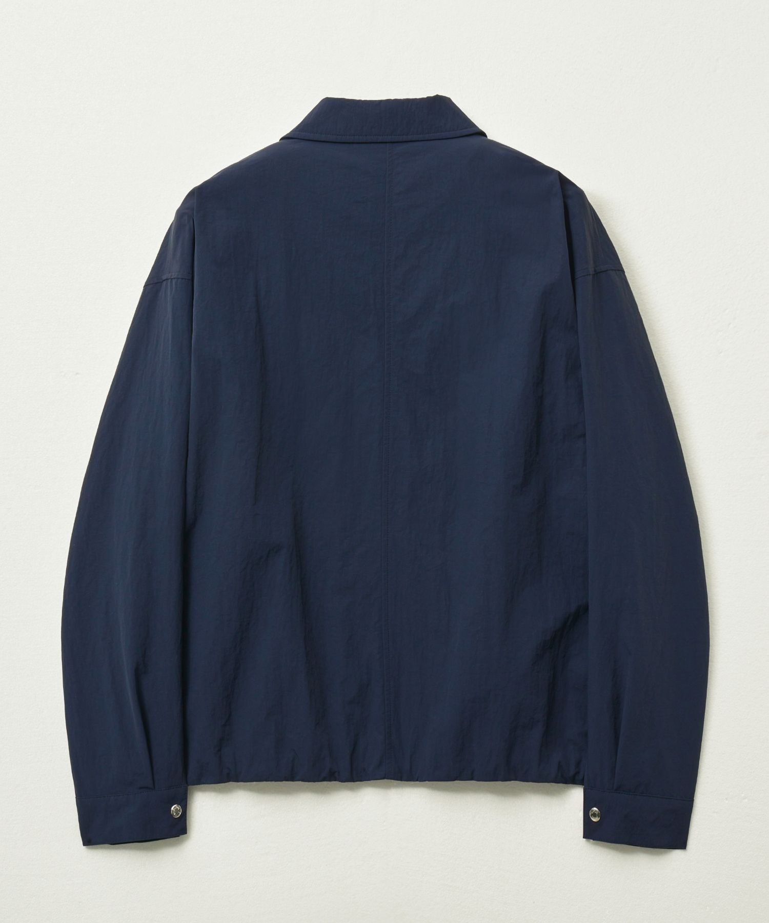 MUSINSA | SATUR Theo Nylon Coach Jacket Navy