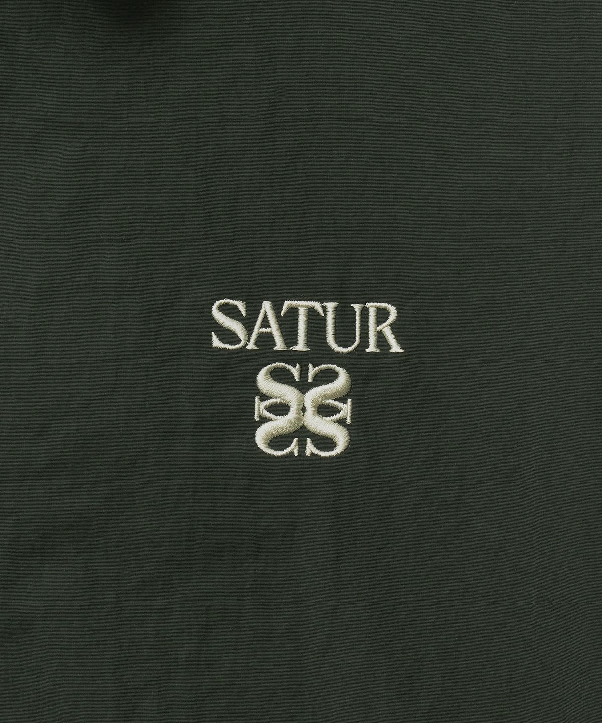 세터(SATUR) 테오 나일론 코치 자켓 딥 그린