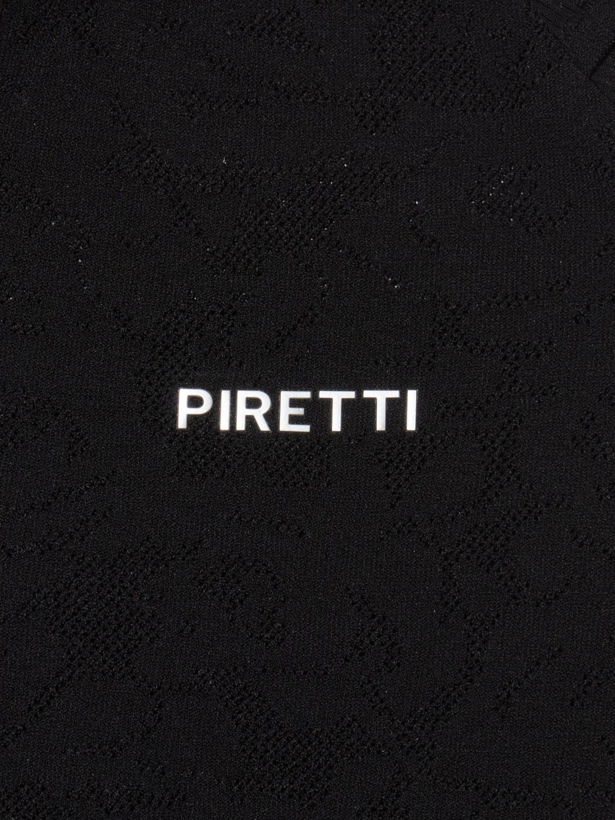 피레티(PIRETTI) 투터로즈 슬리브리스 니트 W_Black