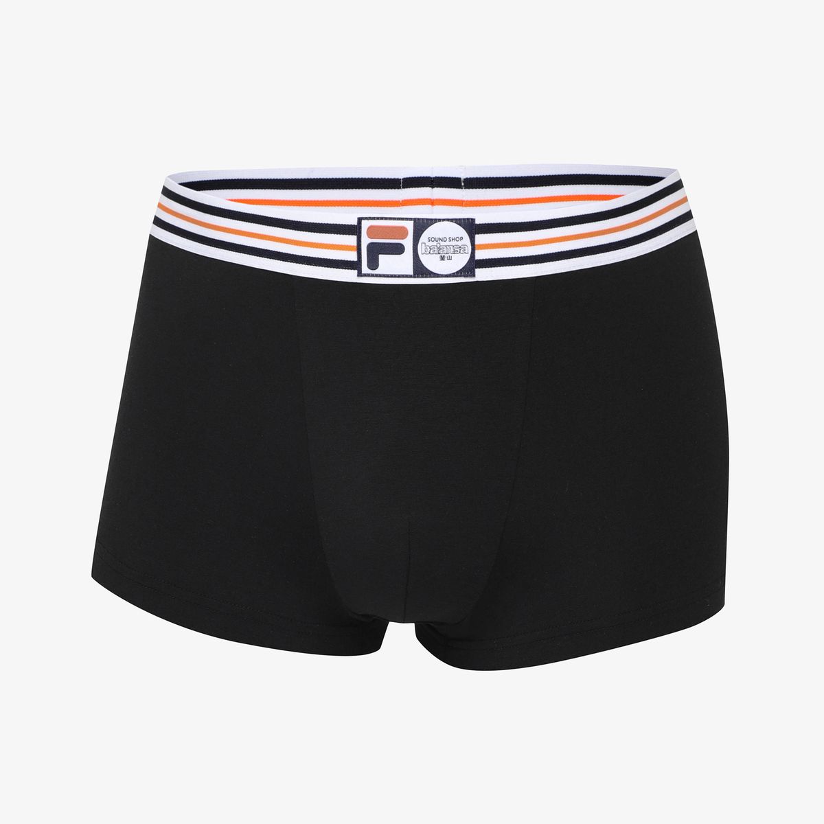 휠라언더웨어(FILA UNDERWEAR) [FILA UNDERWEAR X BALANSA] 드로즈 3팩(FI4DRH1141MBLK)