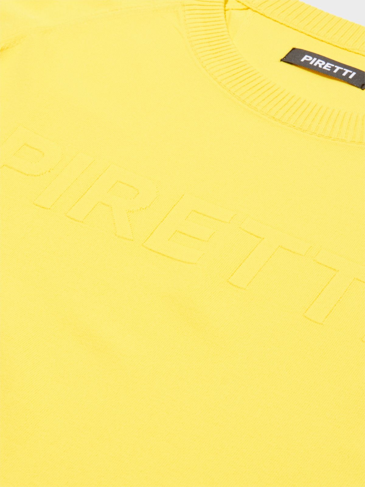 피레티(PIRETTI) 엘리트 라운드 풀오버 M_Yellow