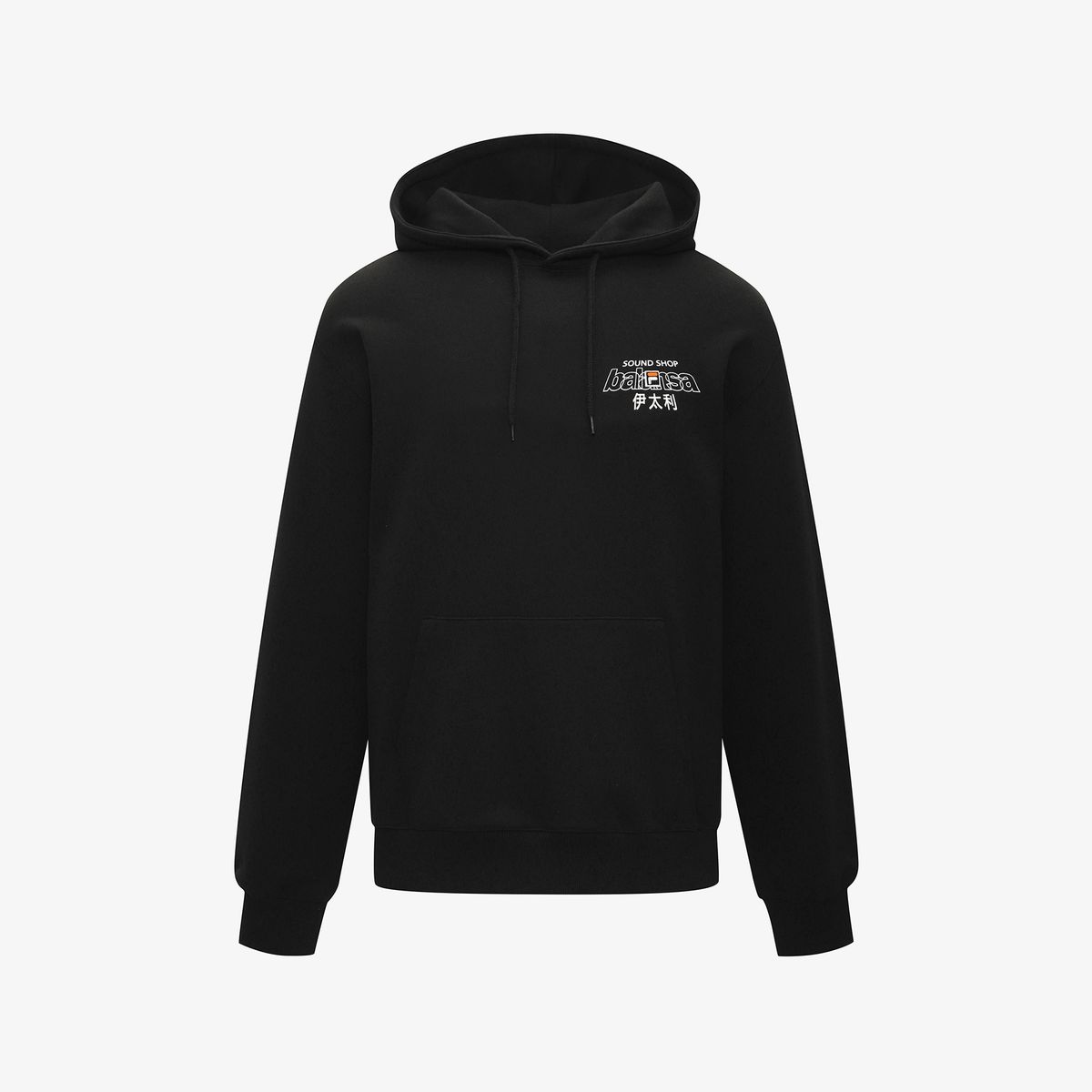 휠라언더웨어(FILA UNDERWEAR) [FILA UNDERWEAR X BALANSA] 후드티(FI4POH1147MBLK)