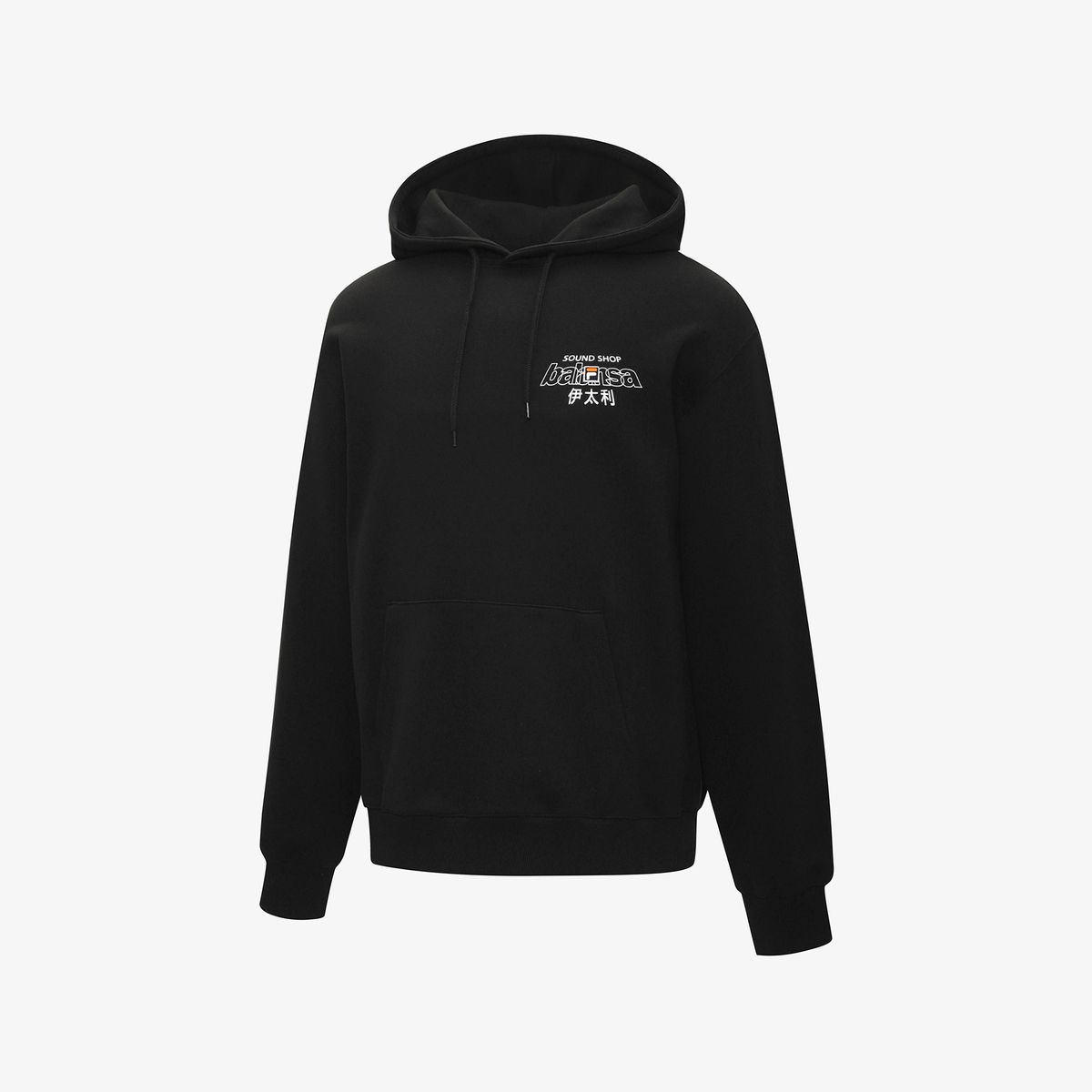 휠라언더웨어(FILA UNDERWEAR) [FILA UNDERWEAR X BALANSA] 후드티(FI4POH1147MBLK)