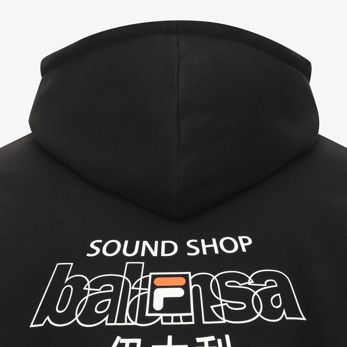 휠라언더웨어(FILA UNDERWEAR) [FILA UNDERWEAR X BALANSA] 후드티(FI4POH1147MBLK)