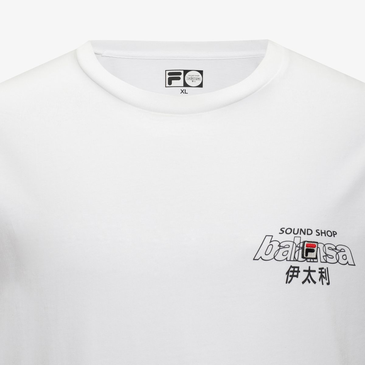 휠라언더웨어(FILA UNDERWEAR) [FILA UNDERWEAR X BALANSA] 오버핏 티셔츠(FI4RSH1145MWHI)