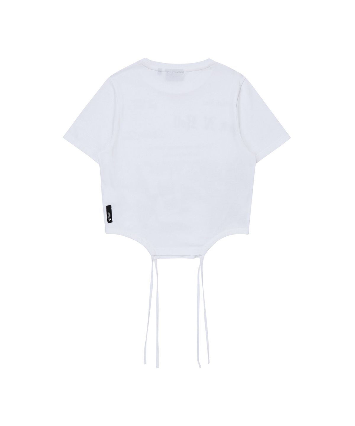 슈퍼드라이(SUPERDRY) W 스트링 티셔츠 화이트