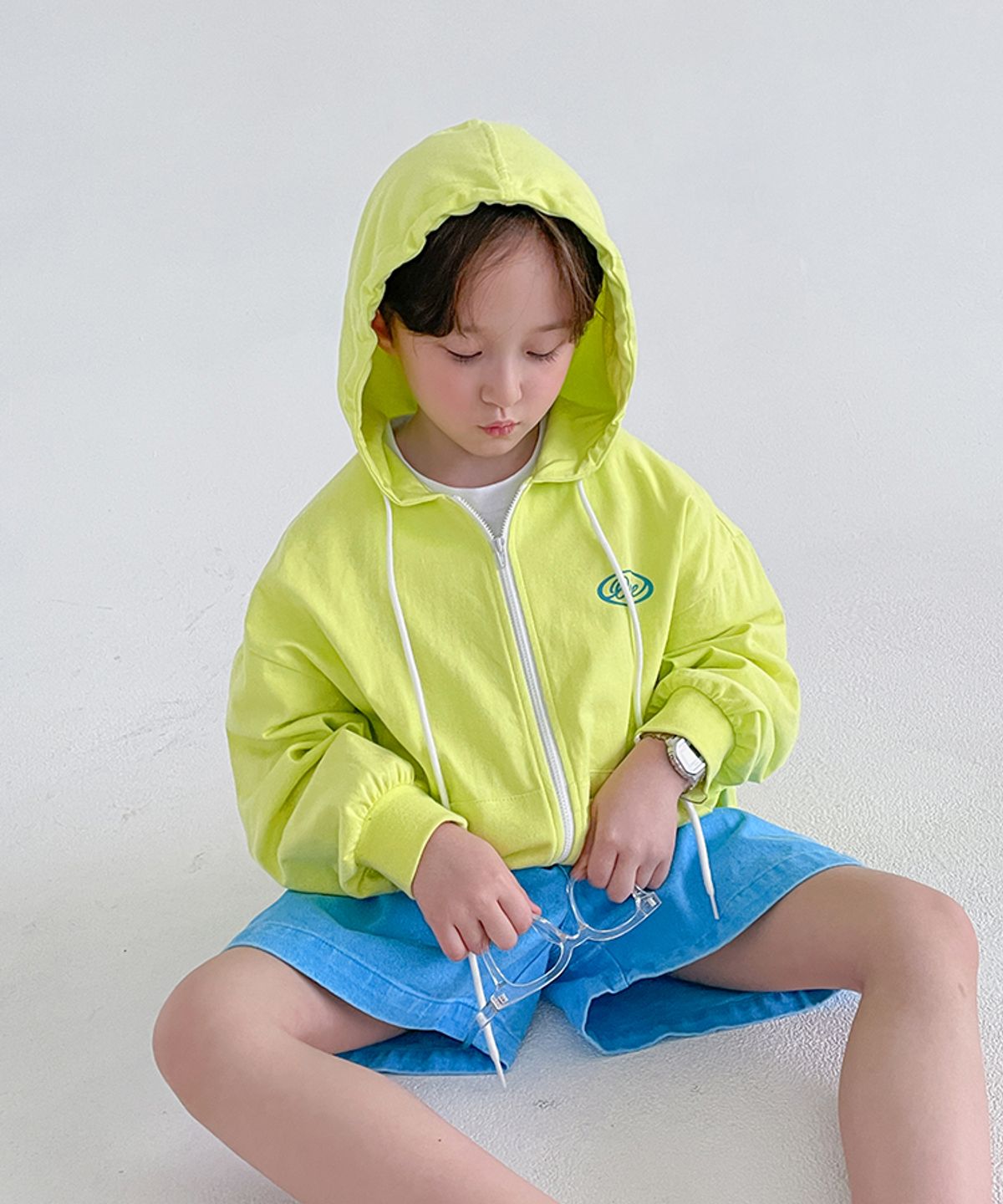 베리클로젯(BERRYCLOSET) 원스 플레잉 후드 점퍼