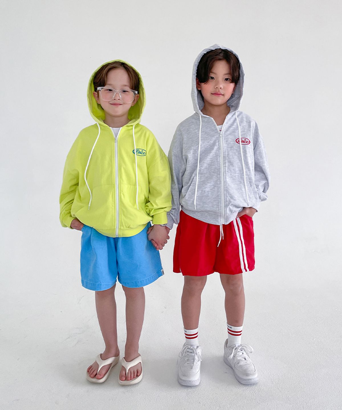 베리클로젯(BERRYCLOSET) 원스 플레잉 후드 점퍼