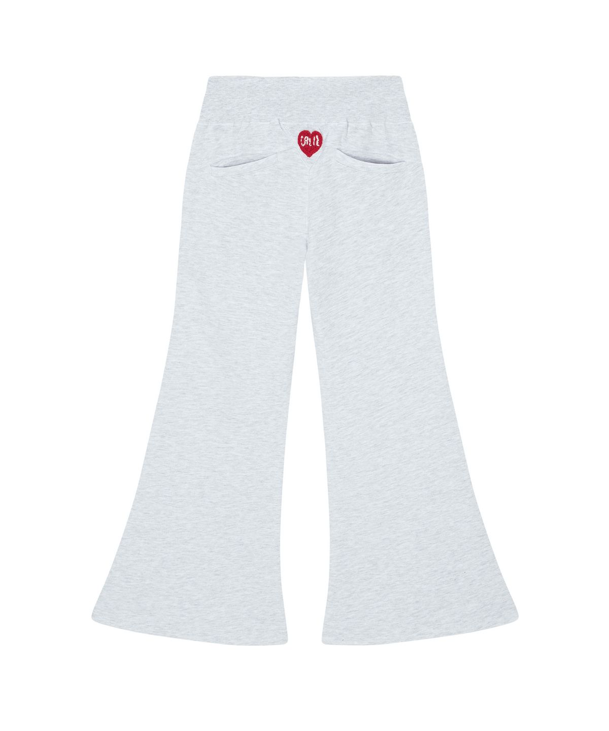 에즈이프 캘리(ASIF CALIE) CALIE HEART PANTS WHITEMELANGE