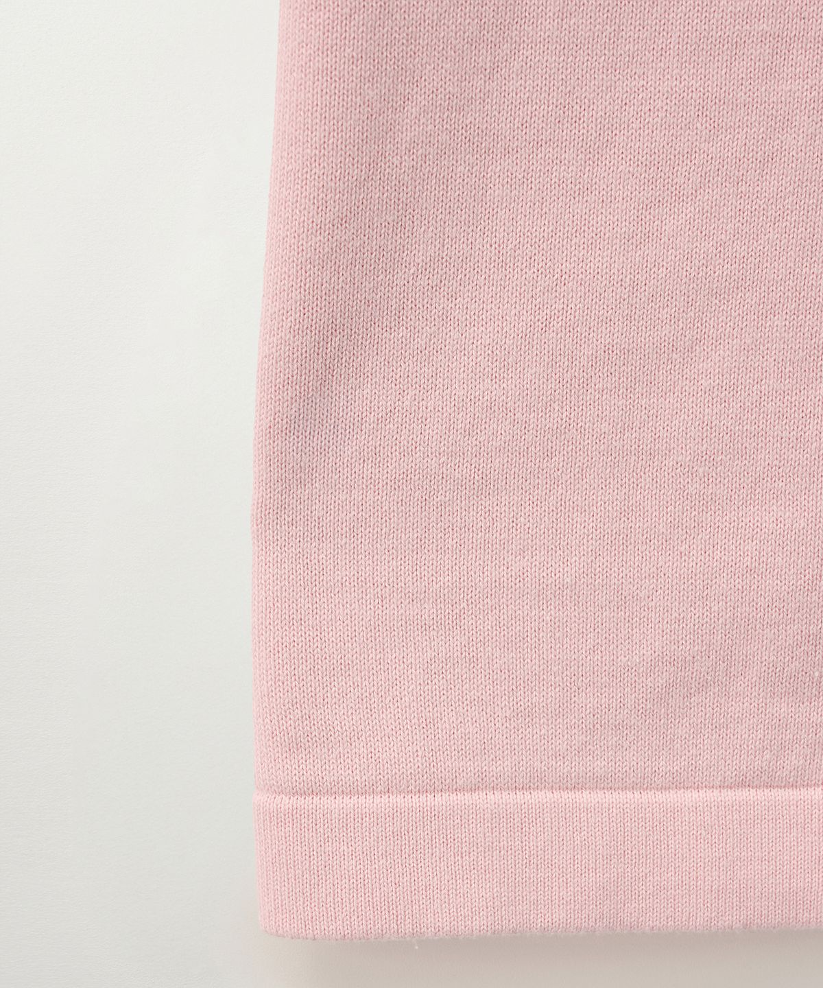 세터(SATUR) (W) 베이직 코튼 칼라 하프 가디건 핑크