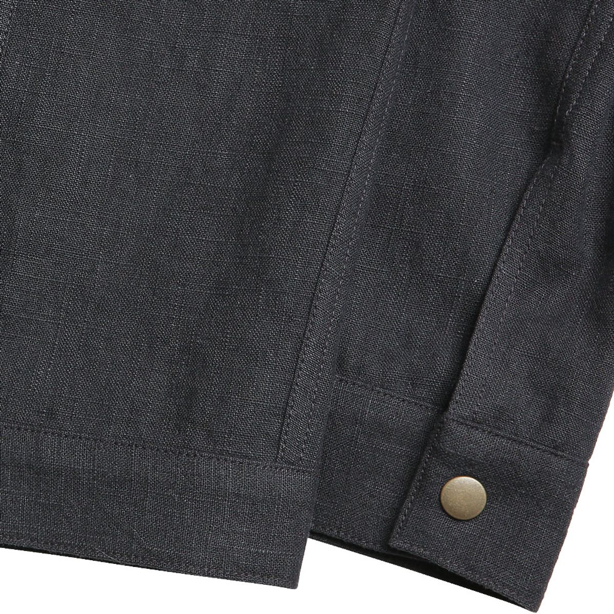 솔티(SORTIE) Type-2 Linen Trucker Jacket (Charcoal)