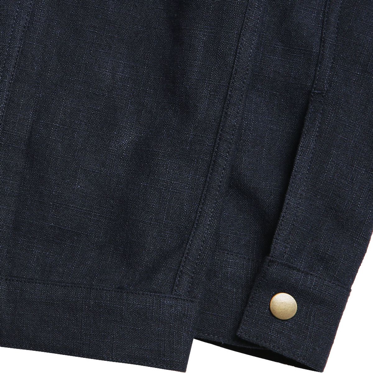 솔티(SORTIE) Type-2 Linen Trucker Jacket (Navy)