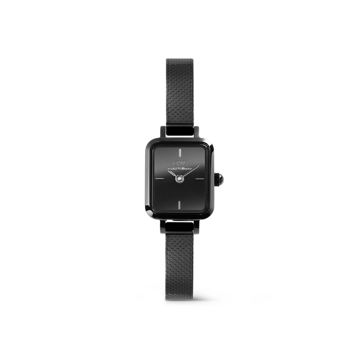 다니엘 웰링턴(DANIEL WELLINGTON) QUADRO MINI REFLECTION 폴리시드 메탈 유광 여성손목시계