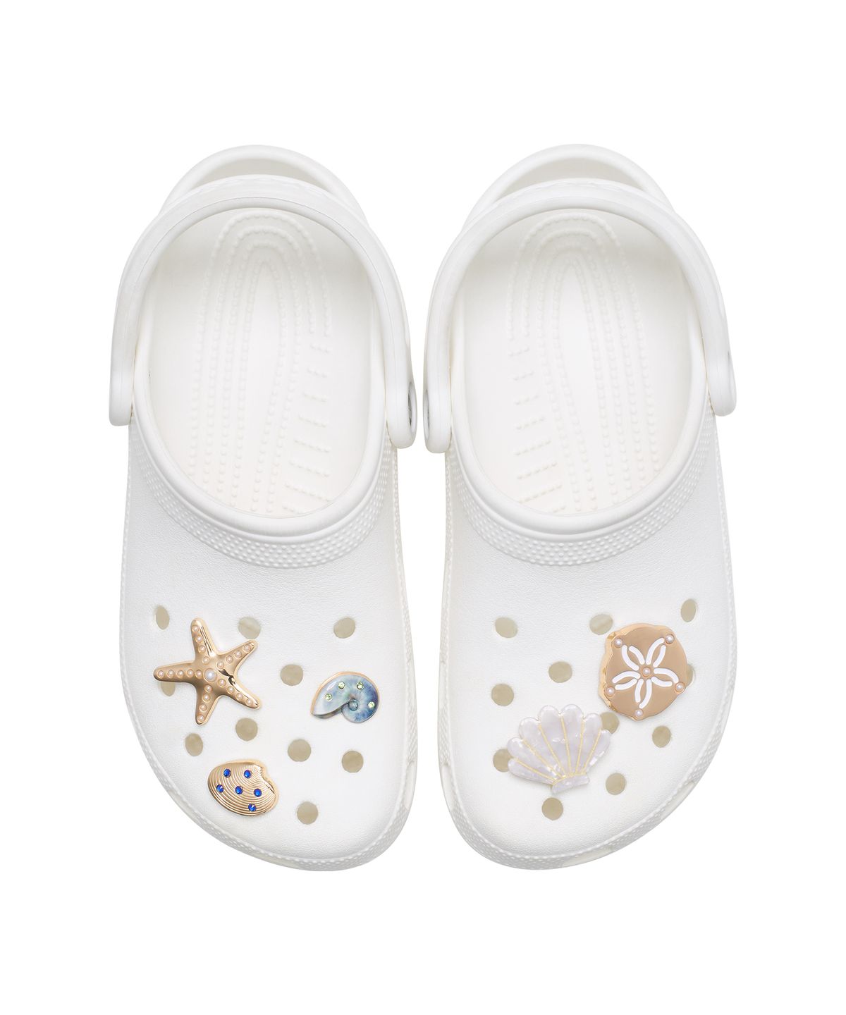 크록스(CROCS) 골드 쉘 5개 세트 / 10015371