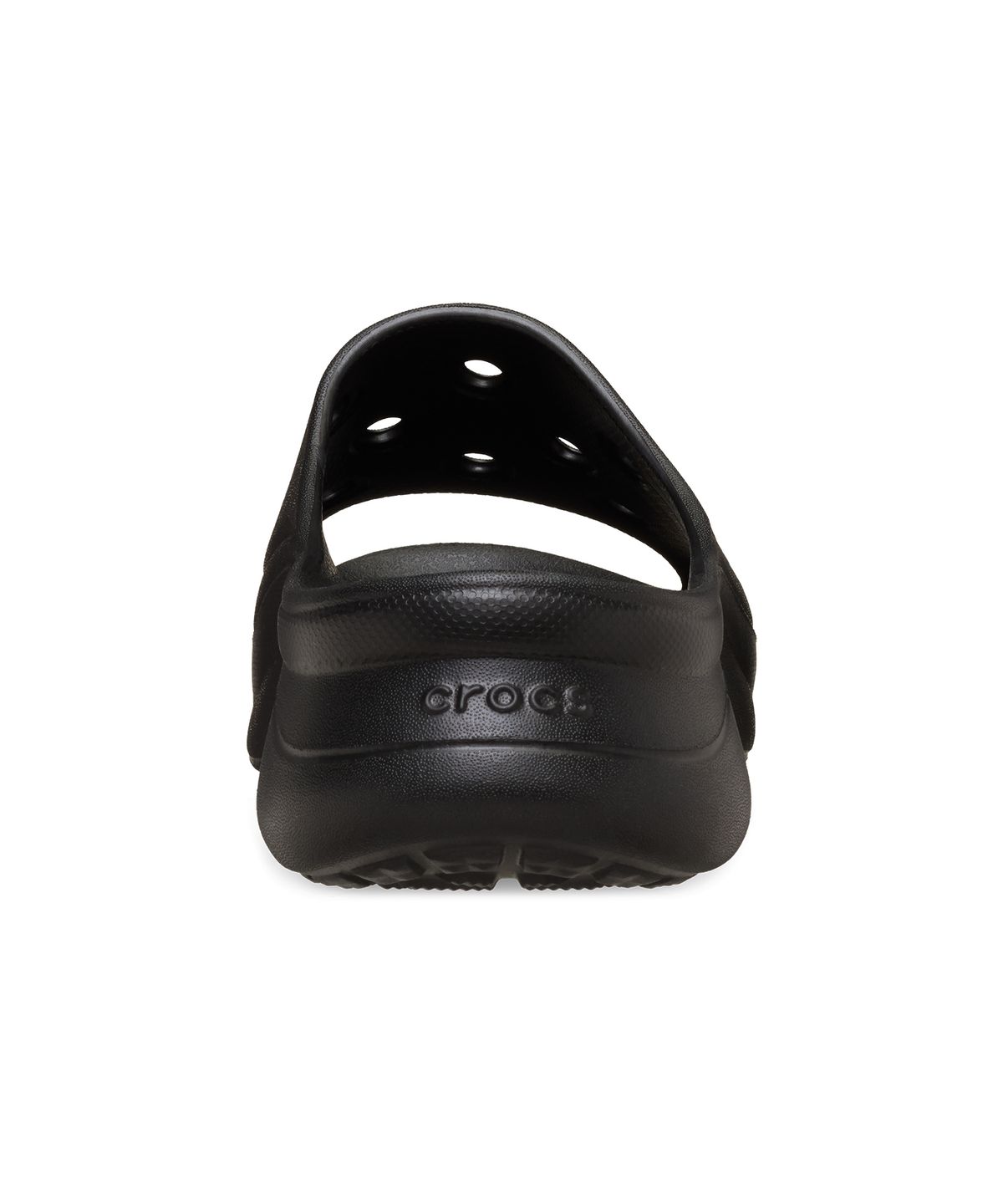 크록스(CROCS) 베이 슬라이드 - 블랙 / 211108-001