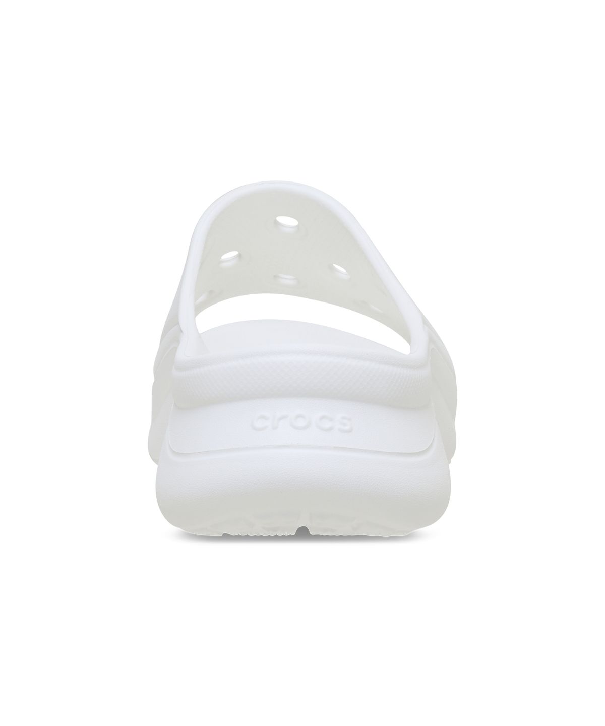 크록스(CROCS) 베이 슬라이드 - 화이트 / 211108-100