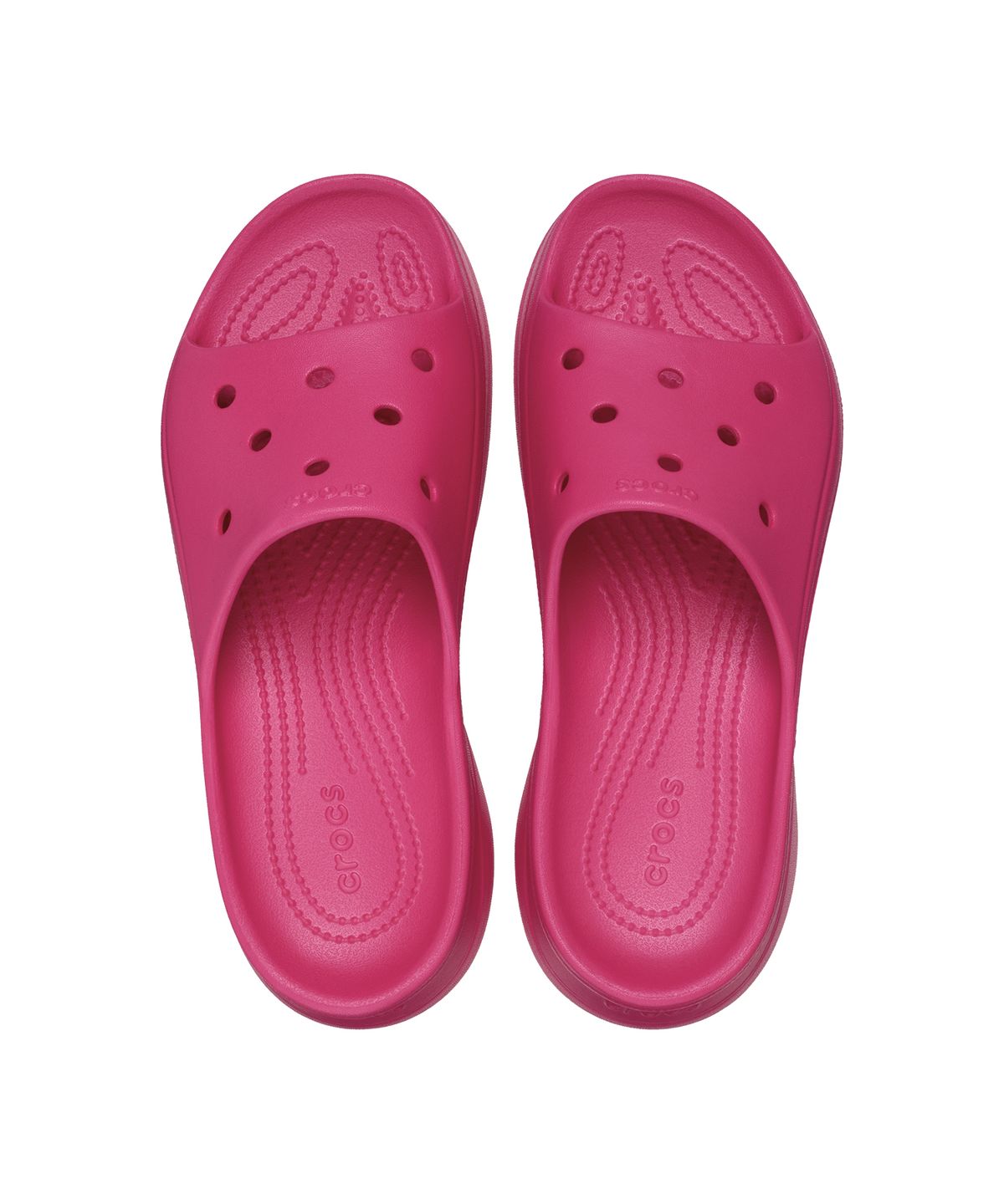 크록스(CROCS) 베이 슬라이드 - 드래곤프루트 / 211108-6ZQ