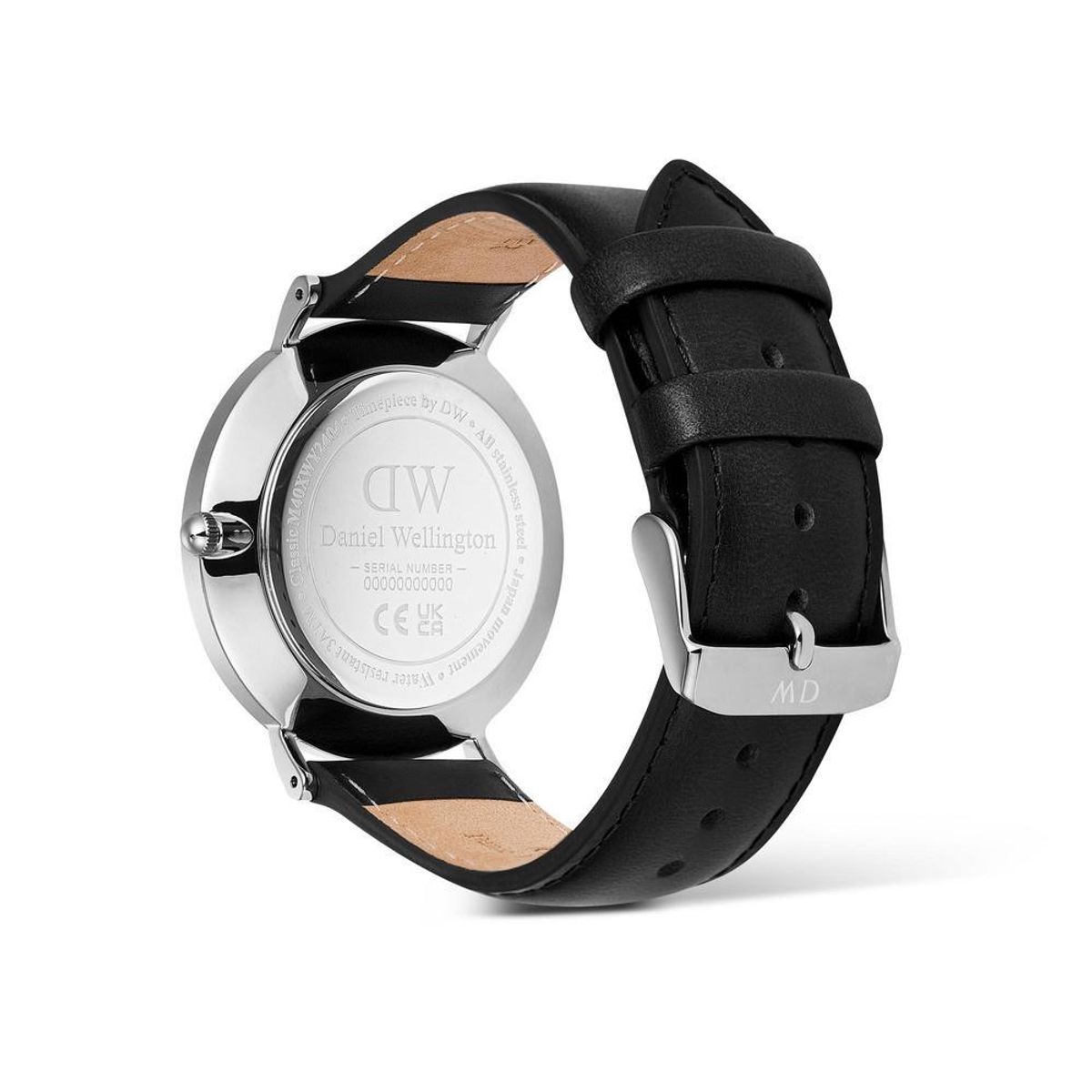 다니엘 웰링턴(DANIEL WELLINGTON) CLASSIC DAY DISPLAY SHEFFIELD SILVER 레더워치