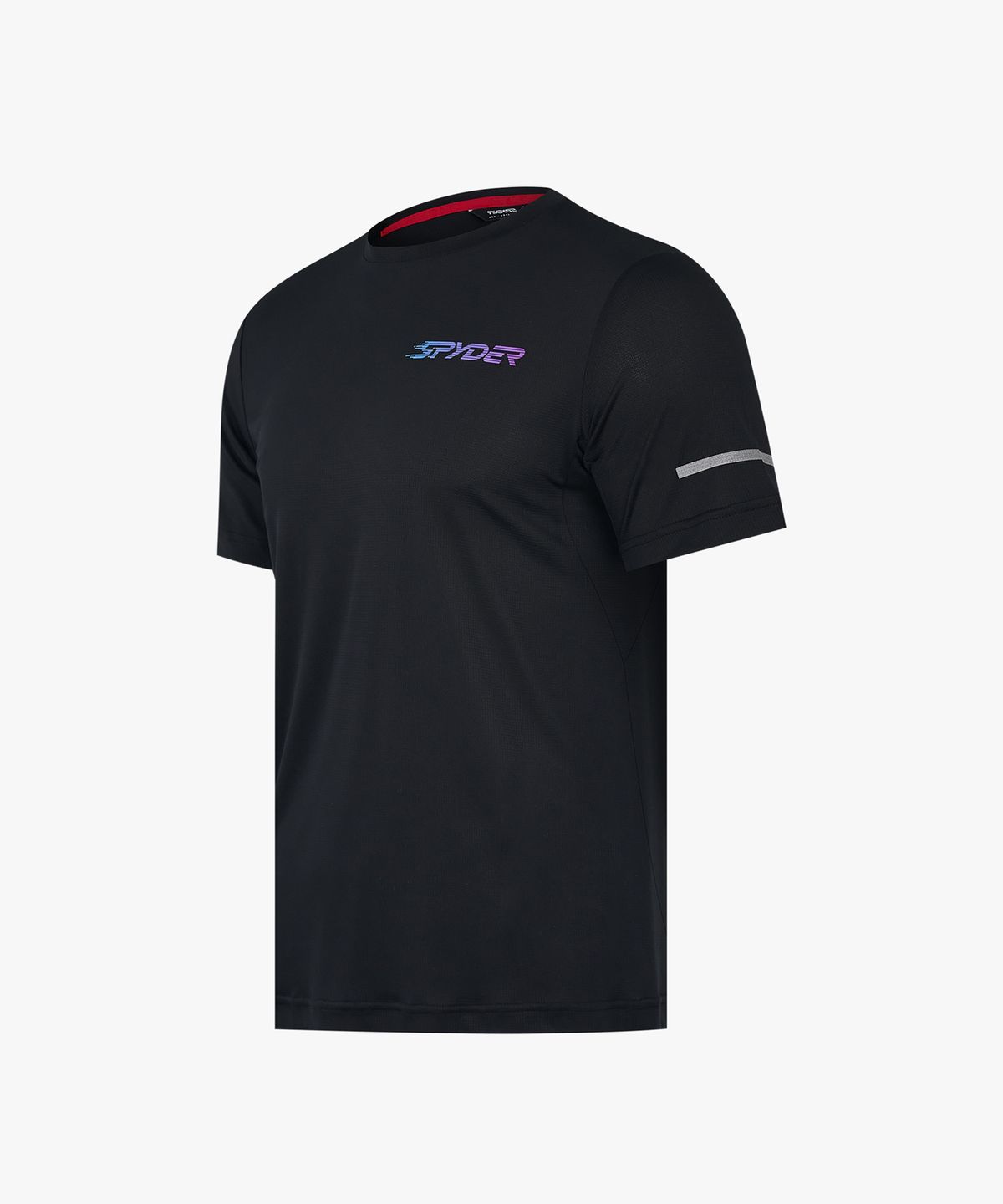 스파이더(SPYDER) 남성 러닝 경량 반팔 티셔츠 SPKMCNRS233MBLK