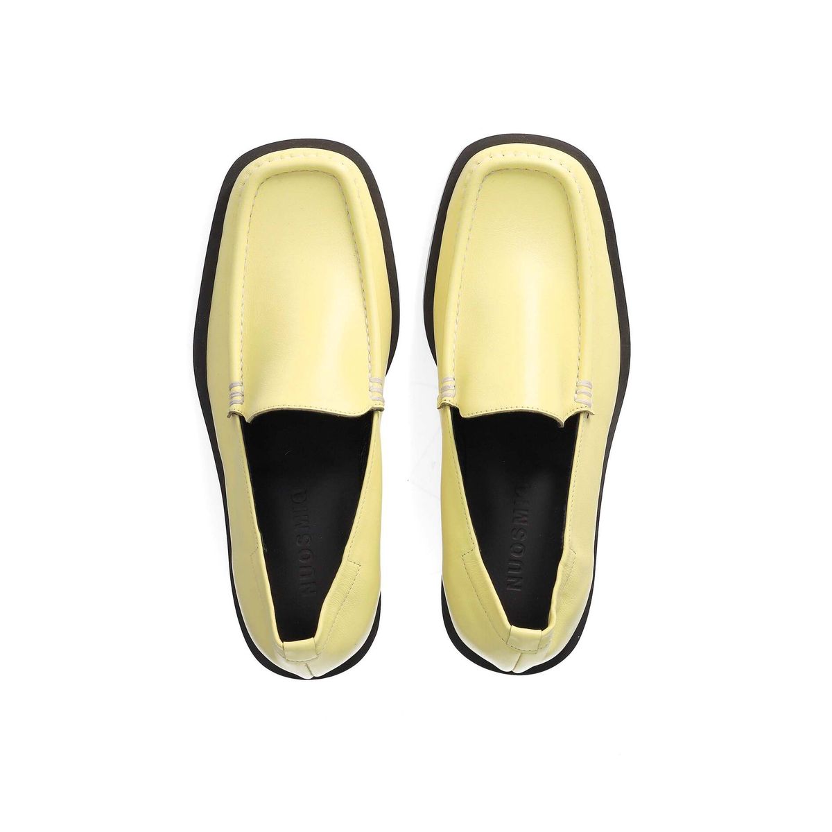 누스미크(NUOSMIQ) NARI Loafers Lemon