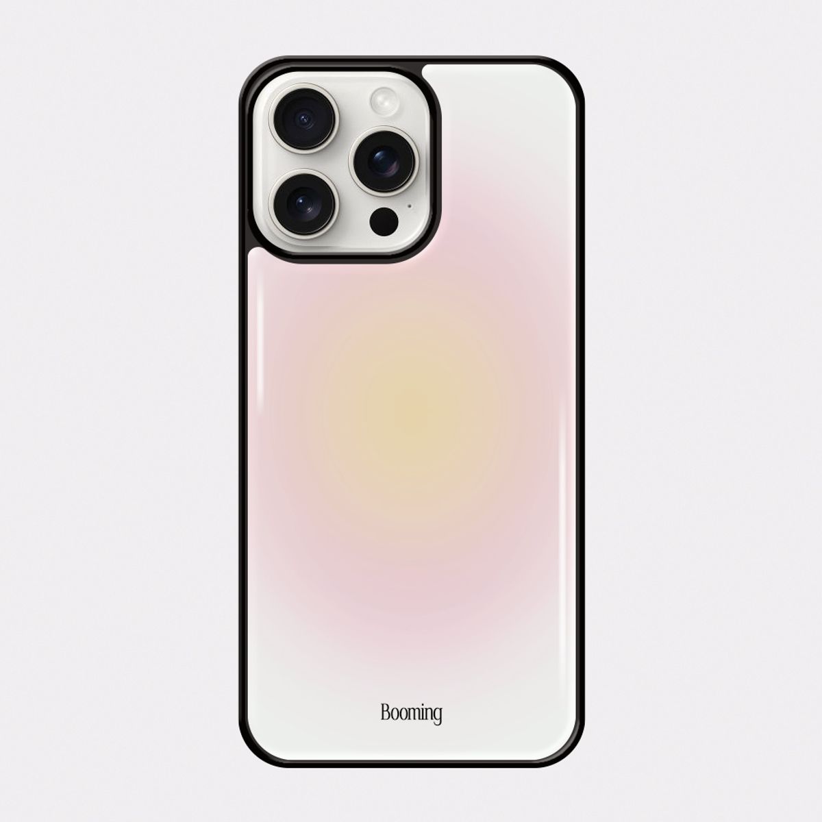 붐잉(BOOMING) (맥세이프추가가능) 오로라틴트 에폭시범퍼 케이스 (3colors) - 아이폰/갤럭시