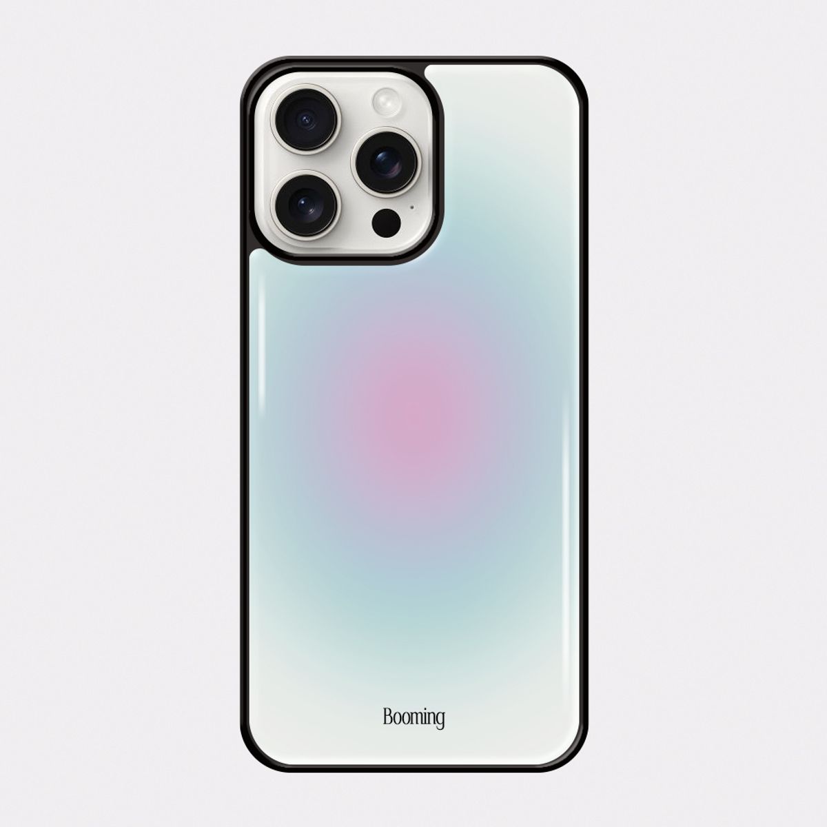 붐잉(BOOMING) (맥세이프추가가능) 오로라틴트 에폭시범퍼 케이스 (3colors) - 아이폰/갤럭시