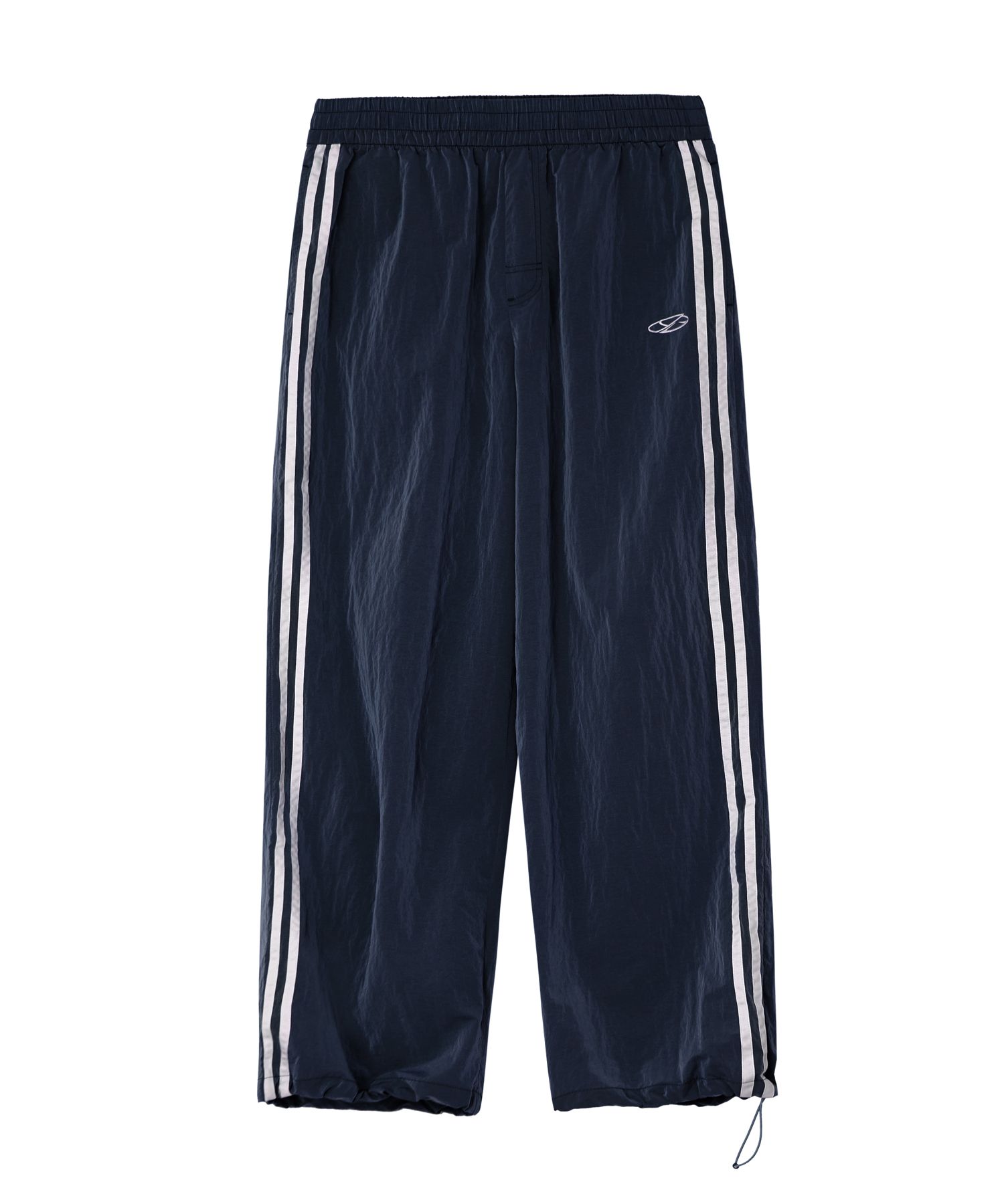 MUSINSA | 1993STUDIO Symbol Logo Nylon Track Pants_Navy