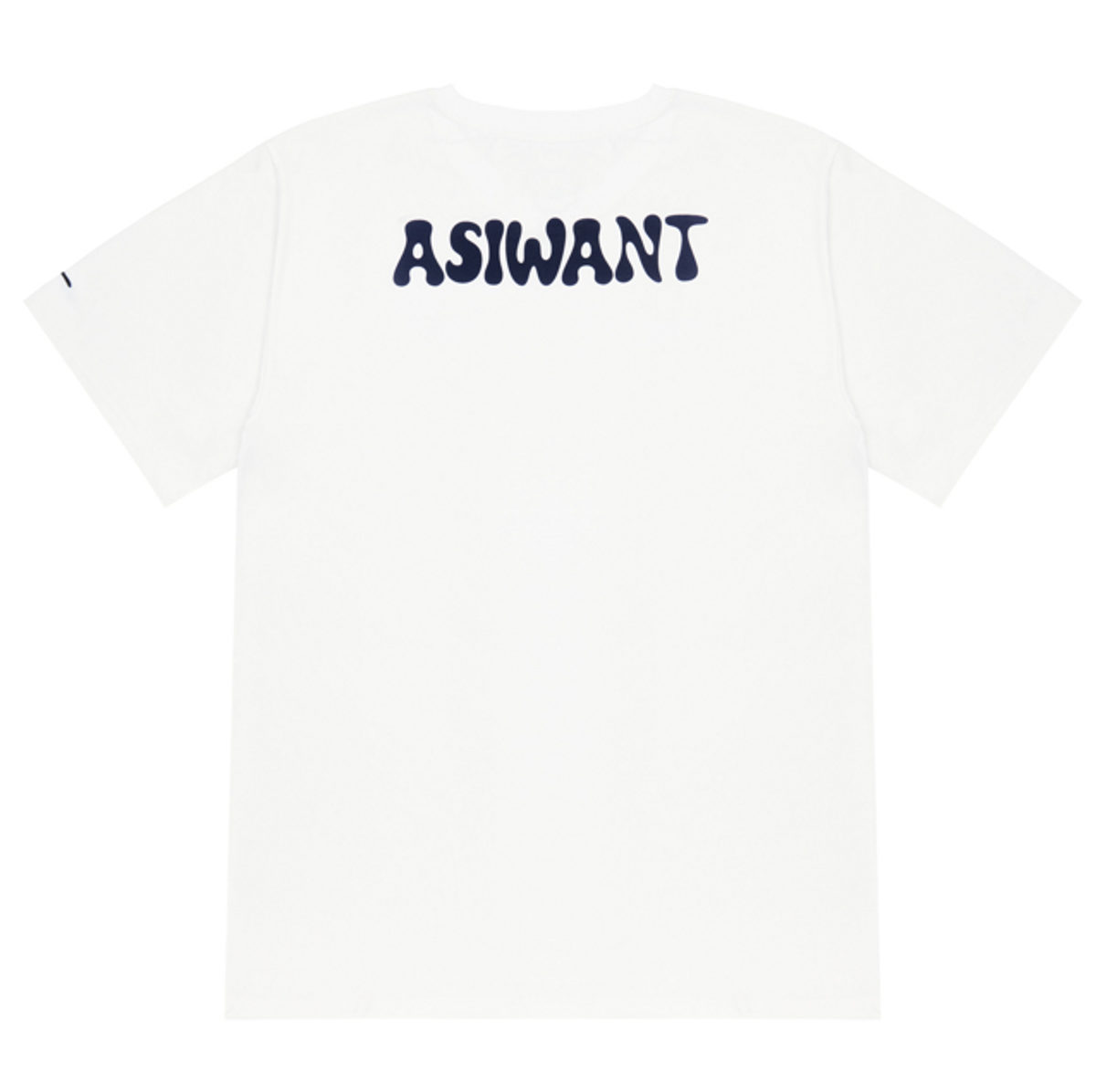 에즈아이원(ASIWANT) 슬라임 원트 티셔츠 화이트
