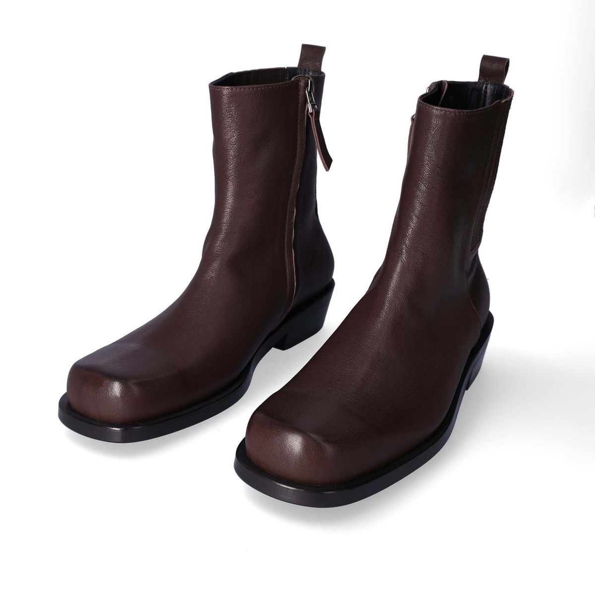 누스미크(NUOSMIQ) RAMA Chelsea Boots Brown