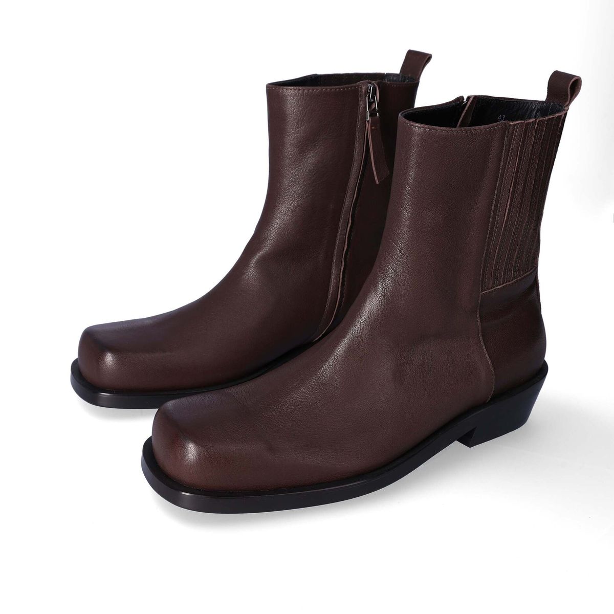누스미크(NUOSMIQ) RAMA Chelsea Boots Brown